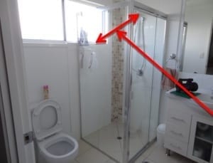 Impractical house design faults to bathroom