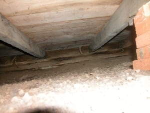 Insufficient ventilation causing dry-rot 2