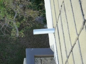 Inadequate reliefs defect with apartment balcony