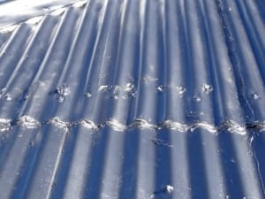 Covered-up roof defects