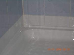 Incorrect installation of bath-shower 2