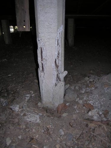 New concrete stumps fracturing