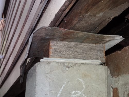 Queenslander style house faults
