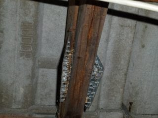 Defective roof trusses