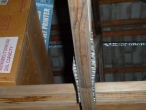 Defective roof trusses that are dangerous 