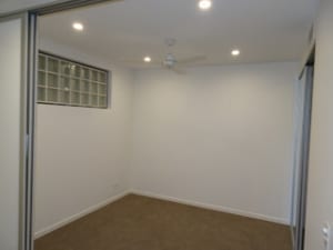 Apartment with illegal bedroom