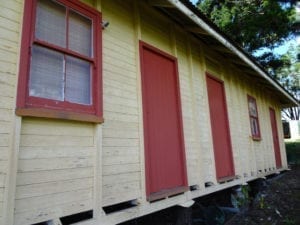 Components in a Queenslander house