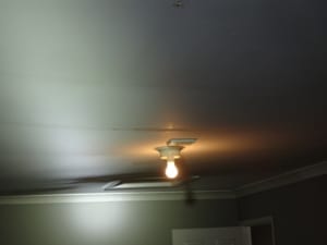 Garage ceiling sagging